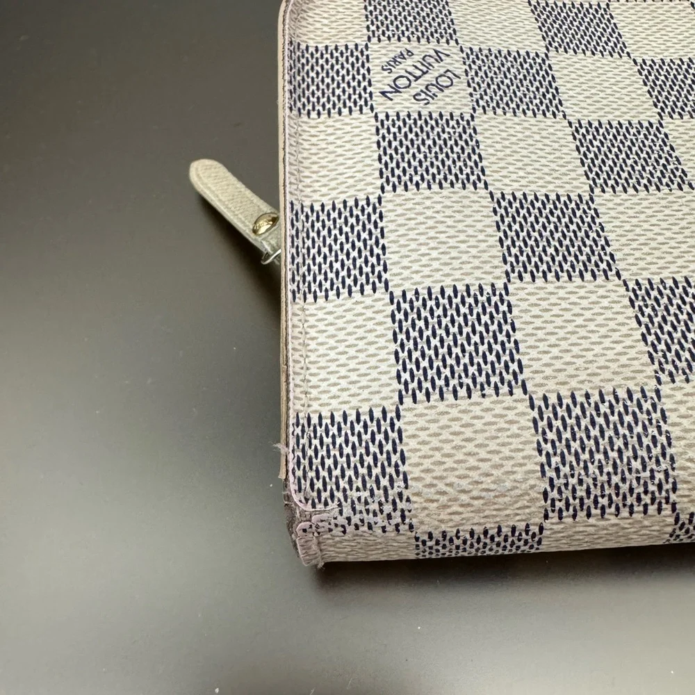 Louis Vuitton Insolite Bifold Damier Azur Long Wallet AUTHENTIC - Picture 15 of 15